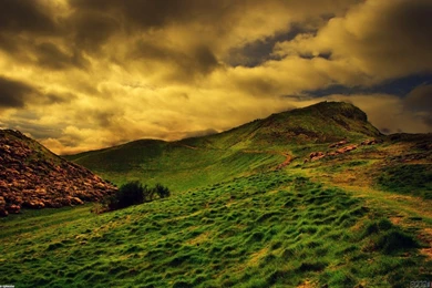 Green Hills Of Scotland Wallpapers