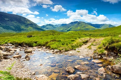 1680x1050 Green Valley Scotland Wallpapers