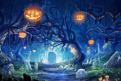 Laptop 1366x768 Halloween Wallpapers HD, Desktop Backgrounds ...