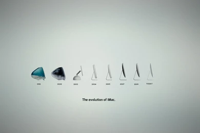 Apple iMac Evolution Wallpapers