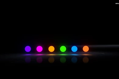 Neon Circles Wallpapers   Abstract Wallpapers