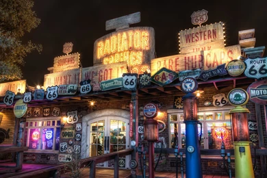 Radiator Springs Bar UHD Wallpapers