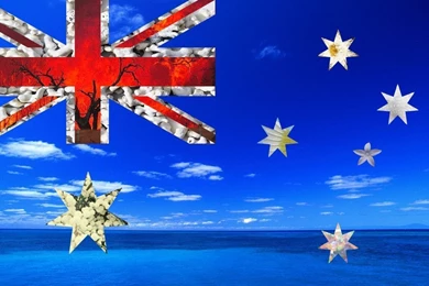 Australia Flag Coral Wallpapers HD
