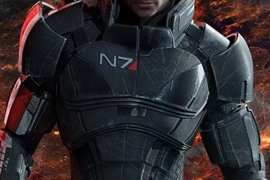 Download Mass Effect 3 Shepard Wallpapers For iPhone 4