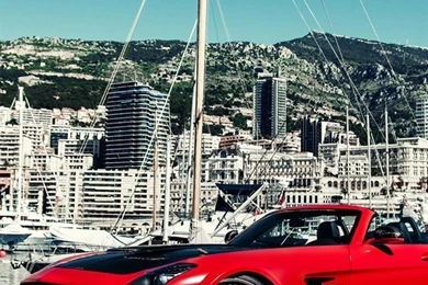 Red Mercedes SLS AMG Hamann Car iPhone Wallpapers