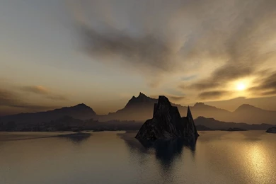 3d Terragen Fantasy Art Gallery: Landscape Wallpapers Desktop