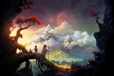 Landscape Picture Fantasy Art Wallpapers