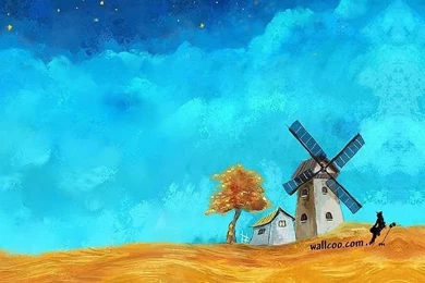 Lovely World : Anime Style Art Illustration Wallpapers 16   Wallcoo.net