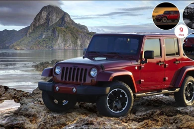 2013 Jeep Wrangler Unlimited Altitude   Front