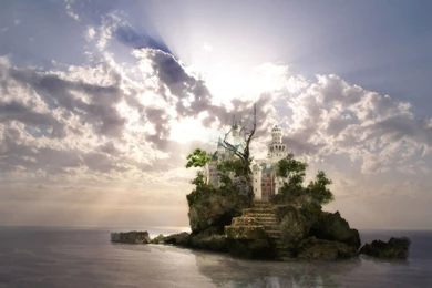 Clouds Fantasy Island Wallpapers