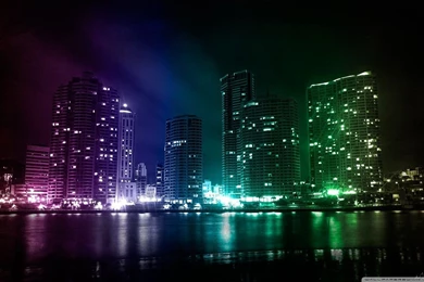 City Lights HD Desktop Wallpapers : Widescreen : High Definition ...