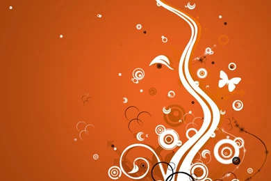 Magical Orange Wallpapers HD Widescreen Vector
