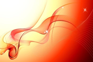 Orange Ribbon Desktop Wallpapers