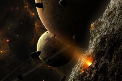 Full HD Wallpapers + Space, By Tobias Roetsch, Planets, Rings ...