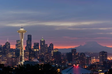 Sunrise , Seattle, Washington