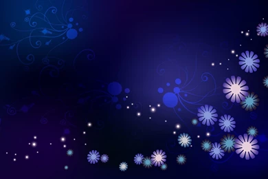 Download Wallpapers 1920x1080 Flowers, Background, Dark, Patterns ...