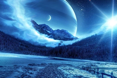 Pictures Of Beautiful Creative Design, Forest, Winter, Planet ...