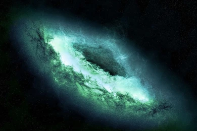 1280x1024 Green Space Circle Desktop PC And Mac Wallpapers