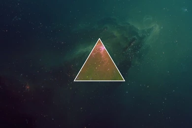 Download 1280x1024 Space Triangle Wallpapers