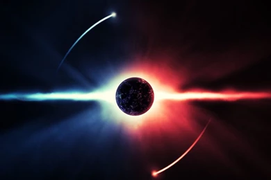 The Planet Energy Light Space Wallpapers