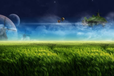 Floating Island Wallpapers HD 1080p