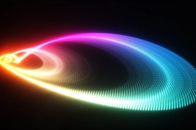 Abstract Black Backgrounds Neon Light Wallpapers