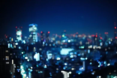 Tokyo, Japan   Bokeh City HD Desktop Wallpapers : High Definition ...