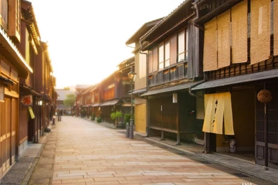 Kanazawa, Japan Wallpapers 7069   City Impression   City Building