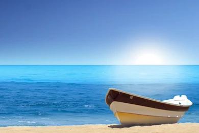 Boat Sea Beach Wallpapers