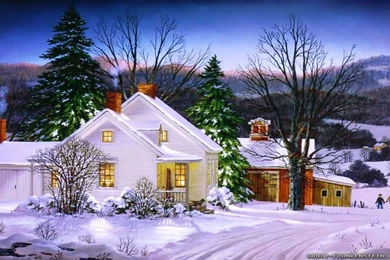 Winter Christmas Wallpapers 2   Crazy Frankenstein