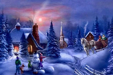 Christmas Wallpapers For PC Wallpaperof.net