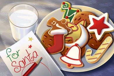 1440x900 Christmas Cookies Desktop PC And Mac Wallpapers