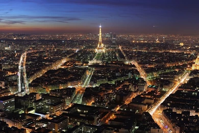 Paris Night City Wallpapers