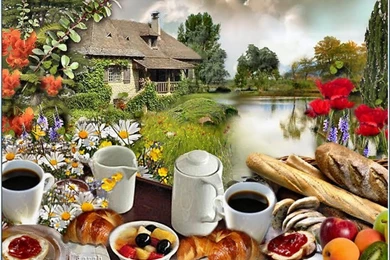 FRENCH BREAKFAST Wallpapers