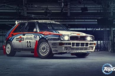 Lancia, Integrale, Sports Car, Martini Racing, Top Gear, Delta, Hf ...