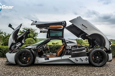 Top Gear Hypercar Of The Year 2012: Pagani Huayra All Opened Up ...