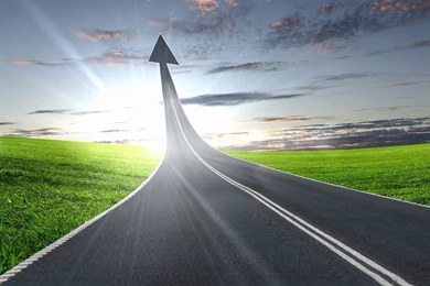 Free Navigation On Road Backgrounds For PowerPoint Car And ...