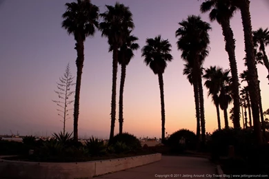 Photo Of The Week: Sunset In Santa Barbara, CA   Jetting Around