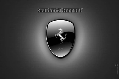 Black Ferrari Logo Wallpapers