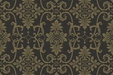 Black NN4101 Textured Acanthus Damask Wallpapers   Interior Home Decor