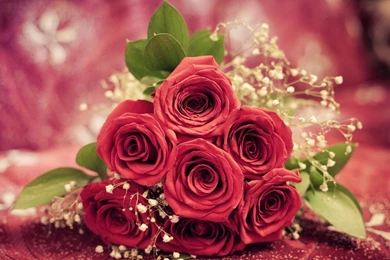 Red Rose Wedding Photos Bouquet Wallpapers HD