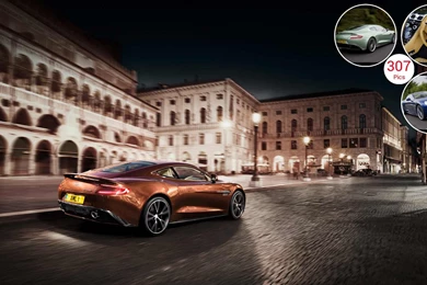 2013 Aston Martin Vanquish   Rear