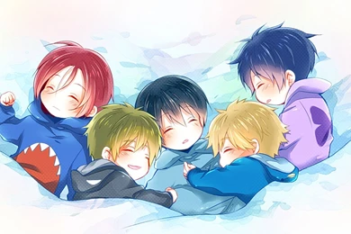 Free! Anime Chibis Wallpapers HD