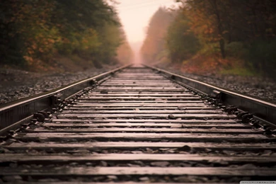 Train Track Backgrounds Wallpapers