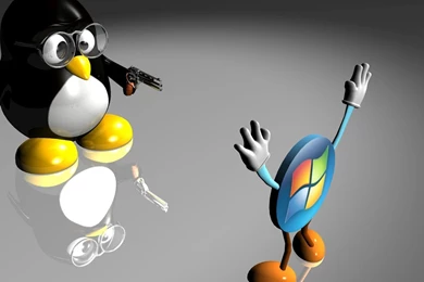 Linux Vs Windows Wallpapers   Computer Wallpapers