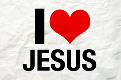 I Love Jesus (iPhone 5 Wallpaper)