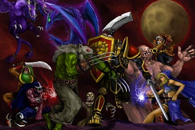 DotA Heroes Art Wallpapers