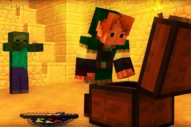 ZeldaCraft Minecraft Wallpapers By Symevis On DeviantArt