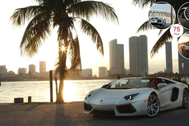 2014 Lamborghini Aventador LP 700 4 Roadster Front