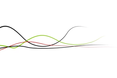 Green Abstract Red White Waves Lines Pure Pure Simple Wallpapers ...